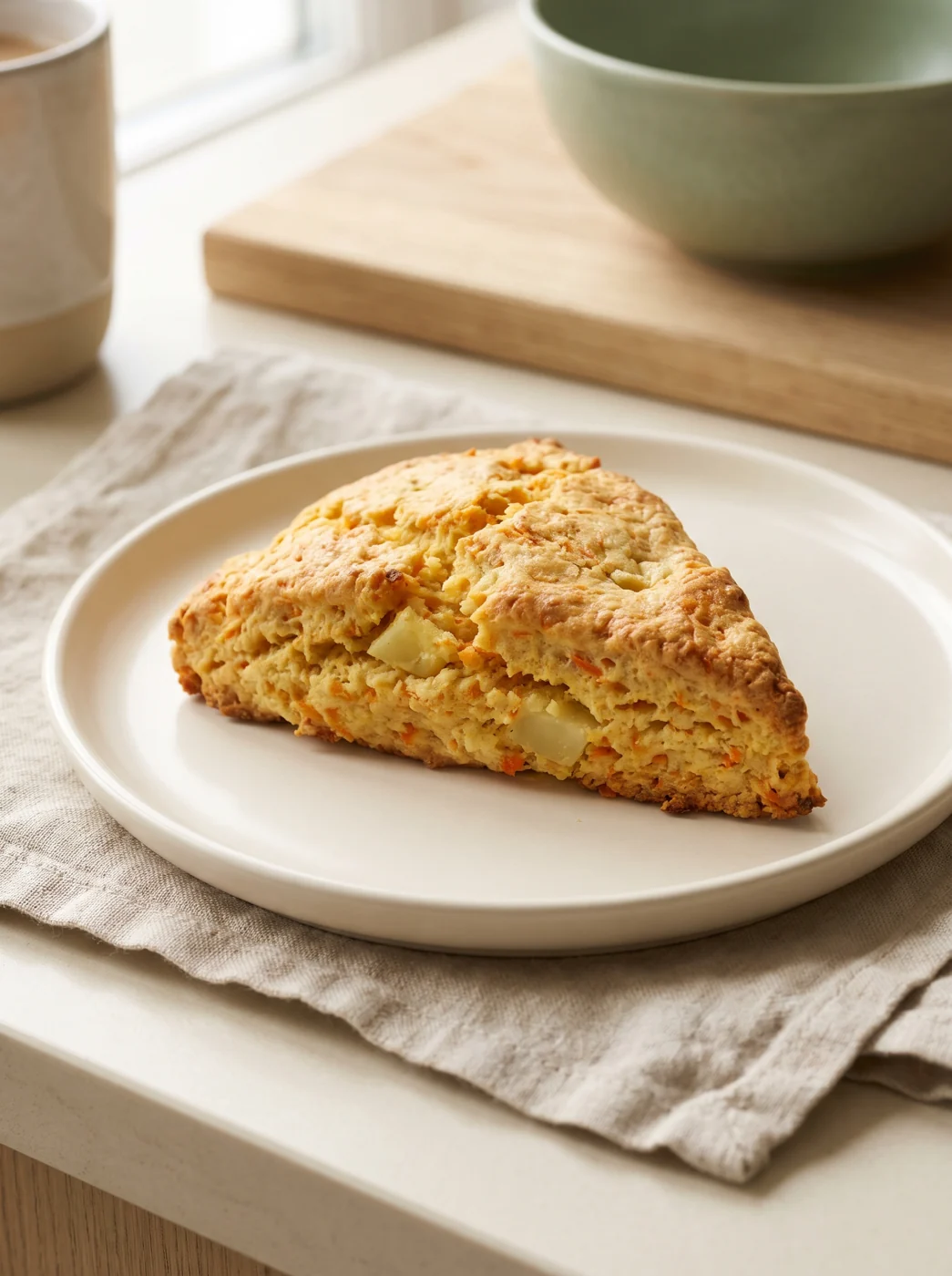 Carrot Potato Savory Scones